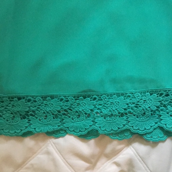 Teal/Bright Green Tank - Picture 2 of 3